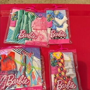 Barbie - Four cool outfits- brand new in the package